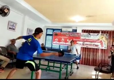 Seru…!! Final Tenis Meja Siwo PWI Bengkulu