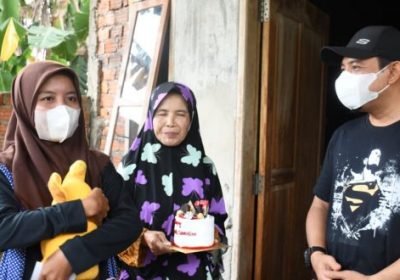 Kaget Sampai Terharu, 2 Pelajar ini dapat Kejutan HUT dari Wakil Walikota Bengkulu