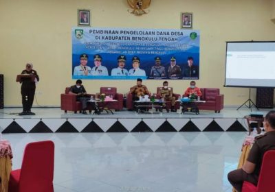 Gubernur Bengkulu Laksanakan Sosialisasi Dana Desa di Seluma