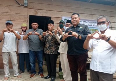 DPRD Kab. Seluma Hadiri Peletakan Batu Pertama Realisasi Bantuan RTLH