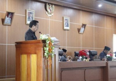 DPRD Benteng kembali melaksanakan rapat Paripurna Agenda Dengar jawaban Bupati Atas Pandangan Umum Fraksi Tiga Raperda