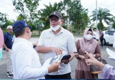 Sekda Kota Bengkulu Lakukan Sidak Ke Lokasi Yang Akan Dijadikan RS IA TG