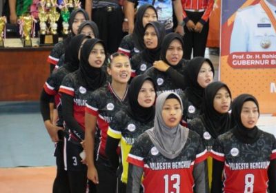 Tim Volly Putri dan Putra Kota Bengkulu Berhasil Meraih Juara Turnamen Kapolda Cup, PJ Walikota Ucapkan Rasa Bangga