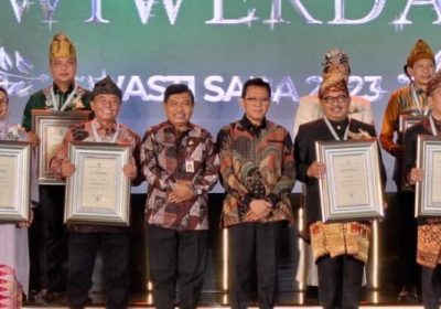 Kota Bengkulu Dapatkan Penghargaan Dari Kemendagri dan Kemenkes RI sebagai Kota Sehat Tahun2023