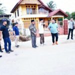 Pj Wali Kota Tinjau Pembangunan Jalan Aru  Jajar