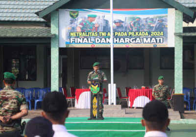 Kodim 0407/Kota Bengkulu Gelar Lomba PBB Sambut HUT TNI ke-79