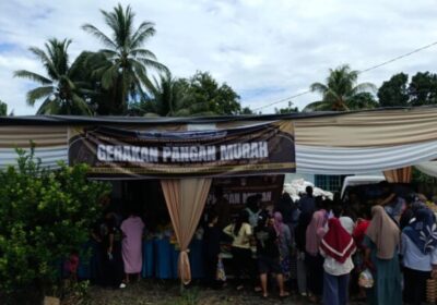 Dinas Ketahanan Pangan dan Perikanan kembali menggelar Gerakan Pangan Murah