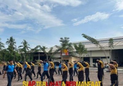 Ditsamapta Polda Bengkulu Gelar Latihan Beladiri Rutin untuk Tingkatkan Profesionalisme Personel
