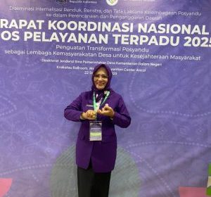 KETUA TP POSYANDU BENGKULU TENGAH HADIRI RAKORNAS TAHUN 2025, FOKUS PADA PENINGKATAN PERAN POSYANDU