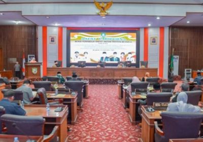 DPRD Provinsi Bengkulu Gelar Paripurna Bahas APBD-P 2025 dan Raperda Fasilitasi Penyelenggaraan Pesantren