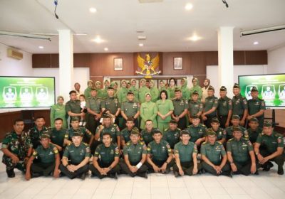 Pussimpur Gelar Acara Pelepasan Tiga Perwira Terbaik Pindah Satuan