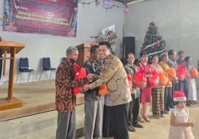 ‎Natal Oikumene Kecamatan Giri Mulya, Anggota DPRD Provinsi Bengkulu Berlian Utama Harta Ajak Jaga Kerukunan