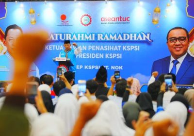 Kapolri Ajak Buruh Bersatu Wujudkan Indonesia Emas 2045