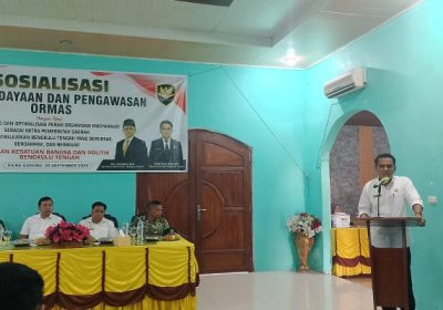 Kesbangpol Bengkulu Tengah Gelar Sosialisasi Pemberdayaan dan Pengawasan ORMAS: Perkuat Sinergi Ormas Sebagai Mitra Pemerintah Daerah