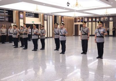 Kapolri Pimpin Sertijab di Mabes Polri