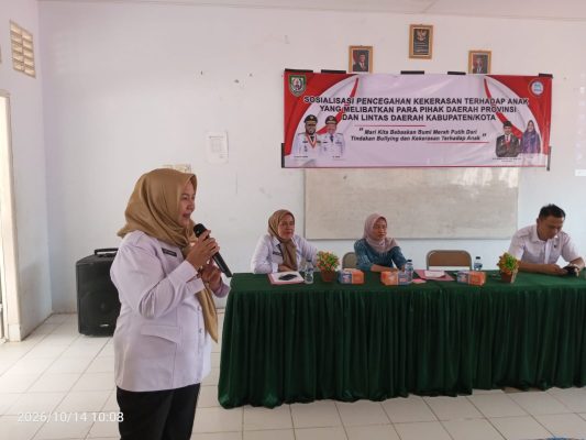 Bangun Sekolah Aman, DP3AP2KB Provinsi Bengkulu Perkuat Pencegahan Perundungan dan Kekerasan Anak