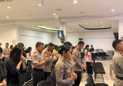 Rawat Toleransi Dan Cegah Gangguan Kamtibmas, Dirsamapta Polda Bengkulu Gelar Minggu Kasih