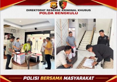 Polda Kirimkan Berkas 4 Tersangka Kasus Korupsi Disparpora Kepahiang