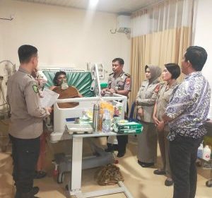 Di Tengah Perjuangan Pasien, Polda Bengkulu Hadir Membawa Kepedulian dan Harapan