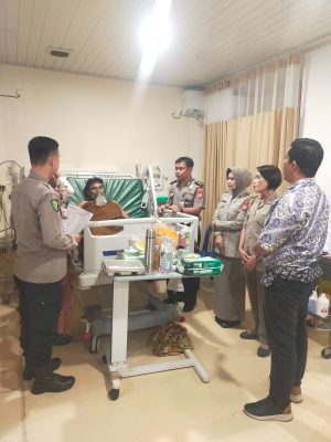 Di Tengah Perjuangan Pasien, Polda Bengkulu Hadir Membawa Kepedulian dan Harapan