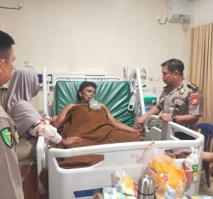 Di Tengah Perjuangan Pasien, Polda Bengkulu Hadir Membawa Kepedulian dan Harapan